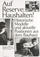 Couverture du livre « Vom haushalten der moderne edition bauhaus 49 » de Regina Bittner aux éditions Spector Books