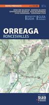 Couverture du livre « Orreaga : Mapas Pirenaicos » de Miguel Angulo aux éditions Sua