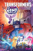 Couverture du livre « My Little Pony/Transformers Tome 1 : friendship in disguise » de James Asmus et Ian Flynn aux éditions Vestron