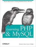 Couverture du livre « Learning PHP and MySQL » de Michele E Davis aux éditions O Reilly
