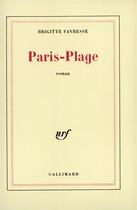 Couverture du livre « Paris-plage » de Brigitte Favresse aux éditions Gallimard