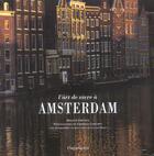 Couverture du livre « L'art de vivre à Amsterdam » de Brigitte Forgeur aux éditions Flammarion