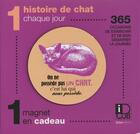 Couverture du livre « Éphéméride chat ; histoires et anecdotes ; 1 histoire et 1 anecdote sur les chats chaque jour » de  aux éditions Casa