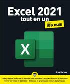 Couverture du livre « Excel tout en 1 pour les nuls (édition 2021) » de Greg Harvey et Jean-Pierre Cano aux éditions First Interactive