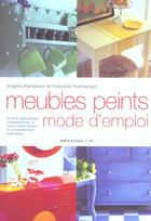 Couverture du livre « Les Meubles Peints ; Mode D'Emploi » de V Patterson et F Homberger aux éditions Marabout