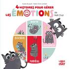 Couverture du livre « 4 histoires pour gérer les émotions de petit chat » de Fabien Ockto Lambert et Audrey Bouquet aux éditions Langue Au Chat