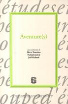 Couverture du livre « Aventure(s) » de  aux éditions Pu De Bordeaux