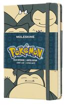 Couverture du livre « Pokémon : carnet poche ligne snorlax » de Colelctif aux éditions Moleskine Papet