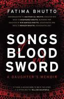 Couverture du livre « Songs of Blood and Sword » de Fatima Bhutto aux éditions Random House Digital