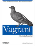 Couverture du livre « Vagrant: Up and Running » de Mitchell Hashimoto aux éditions O`reilly Media