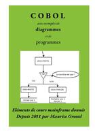 Couverture du livre « Cobol, avec exemples de diagrammes et de programmes - elements de cours mainframe » de Grossel Maurice aux éditions Books On Demand