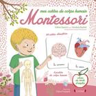 Couverture du livre « Mes cartes du corps humain montessori » de Santini/Kachel aux éditions Grund