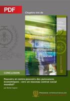 Couverture du livre « Pouvoirs et contre-pouvoirs des puissances économiques » de Michel Capron aux éditions Ecole Polytechnique De Montreal
