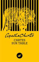 Couverture du livre « Cartes sur table » de Agatha Christie aux éditions Editions Du Masque