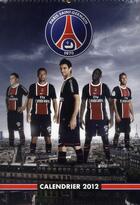 Couverture du livre « Calendrier mural paris saint-germain 2012 » de  aux éditions Hugo Sport