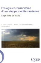 Couverture du livre « Écologie et conservation d'une steppe méditerranéenne » de  aux éditions Quae