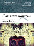 Couverture du livre « Paris art nouveau » de  aux éditions Chene