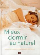 Couverture du livre « Mieux dormir au naturel » de Lisa Helmanis aux éditions De Lodi
