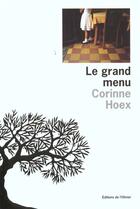 Couverture du livre « Le grand menu » de  aux éditions Editions De L'olivier