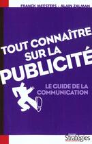 Couverture du livre « Connaitre La Publicite ; Programme Du Bts Communication » de Franck Meesters aux éditions Strategies