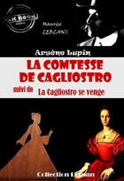 Couverture du livre « La comtesse de Cagliostro » de Maurice Leblanc aux éditions Ink Book