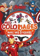 Couverture du livre « Avengers, Mes Coloriages Avec Stickers » de  aux éditions Disney Hachette