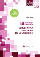 Couverture du livre « Carres dcg 6 - exercices corriges diagnostic financier de l'entreprise - 21 exercices corriges de di » de Pascale Recroix aux éditions Gualino