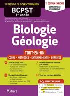 Couverture du livre « Biologie-Géologie BCPST 1re année - 2e édition conforme au nouveau programme : Cours - Schéma-bilan - Méthodes détaillées - Exercices corrigés - Tous les TP en ligne » de Bordi/Saintpierre aux éditions Vuibert