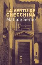 Couverture du livre « La vertu de checchina » de Serao Matilde aux éditions Cambourakis