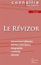 Couverture du livre « Le révizor, de Nikolaj Vasil Evic Gogol » de  aux éditions Editions Du Cenacle