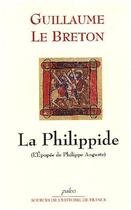 Couverture du livre « Le vie de Philippe Auguste » de Guillaume Le Breton aux éditions Paleo