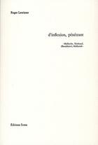 Couverture du livre « D'inflexion, pénétrant ; Malherbe, Rimbaud, (Baudelaire), Mallarmé » de Roger Lewinter aux éditions Ivrea