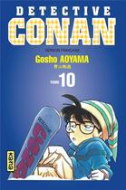 Couverture du livre « Détective Conan Tome 10 » de Gosho Aoyama aux éditions Kana