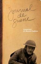 Couverture du livre « Journal de guerre » de Benoit Cadieux aux éditions Vlb