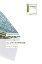 Couverture du livre « Du cote de petaud - ou la vie morose » de Ntuendem J B. aux éditions Muse