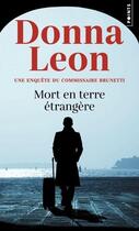 Couverture du livre « Mort en terre étrangère » de Donna Leon aux éditions Points