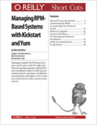 Couverture du livre « Managing RPM-Based Systems with Kickstart and Yum » de Quinn E. Mccallum aux éditions O'reilly Media