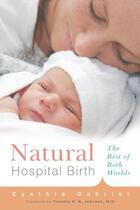 Couverture du livre « Natural Hospital Birth » de Gabriel Cynthia aux éditions Harvard Common Press