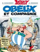 Couverture du livre « Astérix t.23 : Obélix et compagnie » de Rene Goscinny et Albert Uderzo aux éditions Hachette Asterix