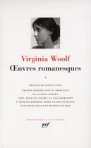 Couverture du livre « Oeuvres romanesques Tome 1 » de Virginia Woolf aux éditions Gallimard