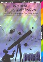 Couverture du livre « Drôles d'aventures t.31 ; Nicolas et la supernova » de Verdet/Adam aux éditions Gallimard-jeunesse