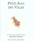 Couverture du livre « Petit-jean des villes » de Beatrix Potter aux éditions Gallimard-jeunesse