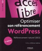 Couverture du livre « Optimiser son référencement Wordpress (2e édition) » de Daniel Roch aux éditions Eyrolles