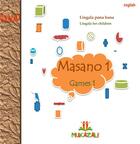 Couverture du livre « Masano 1 games 1 : lingala for children » de Mukazali aux éditions Books On Demand