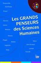 Couverture du livre « Les grands penseurs des sciences humaines » de  aux éditions Sciences Humaines
