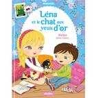 Couverture du livre « Léna et le chat aux yeux d'or » de Julie Camel et Nadja aux éditions Play Bac