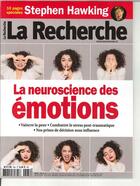 Couverture du livre « La recherche n 534 - avril 2018 - la neuroscience des emotions » de  aux éditions La Recherche