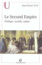 Couverture du livre « Le Seconde Empire » de Yon aux éditions Armand Colin