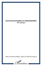 Couverture du livre « Keynes economie et philosophie (n 30-31) » de  aux éditions Editions L'harmattan