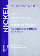 Couverture du livre « Mathematiques series series vectorielles suites series de fonctions pilon 1009 » de Dupont aux éditions Vuibert